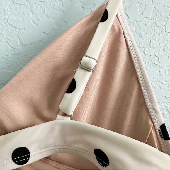 NWT•OLD NAVY•Triangle Polkadot Bralette Swim Top and Matching Bikini Bottoms•Set - Picture 7 of 16